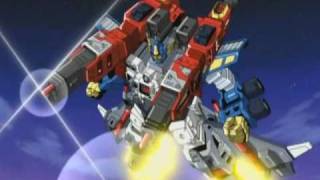 Optimus Prime \u0026 Jetfire \u0026 Overload  japan version