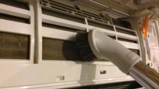 Ductless Maintenance Tips in Mini split warehouse.