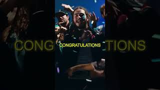 POST MALONE - CONGRATULATIONS LIVE 🔥