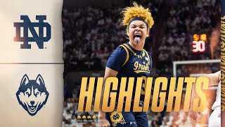 Irish Stun No. 8 Huskies In Storrs | Highlights vs UConn | Notre Dame Women's Basketball