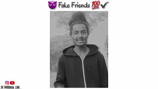 Fake Friends whatsapp status | dosti status | fake friends status | Friendship status | Best friend