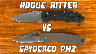 Spyderco Paramilitary 2 VS Hogue Ritter | Battle of the Blades