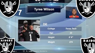 Welcome Tyree Wilson to Raider Nation - The Raiders 2023 First Round Pick (Highlight Hype Video)
