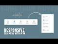 Responsive Navigation Bar in Html and CSS with Cool Icon Hover Effects