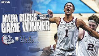 Jalen Suggs BUZZER BEATER VS UCLA FOR WIN! All-Time NCAA March Madness Moment (Gonzaga vs UCLA 2021)