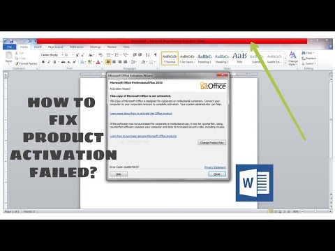 How do I reset Microsoft Office activation?