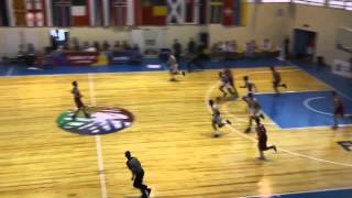 Krastan Krastanov Fast break Dunk, Bulgaria U16 - Austria U16, 12.08.2015