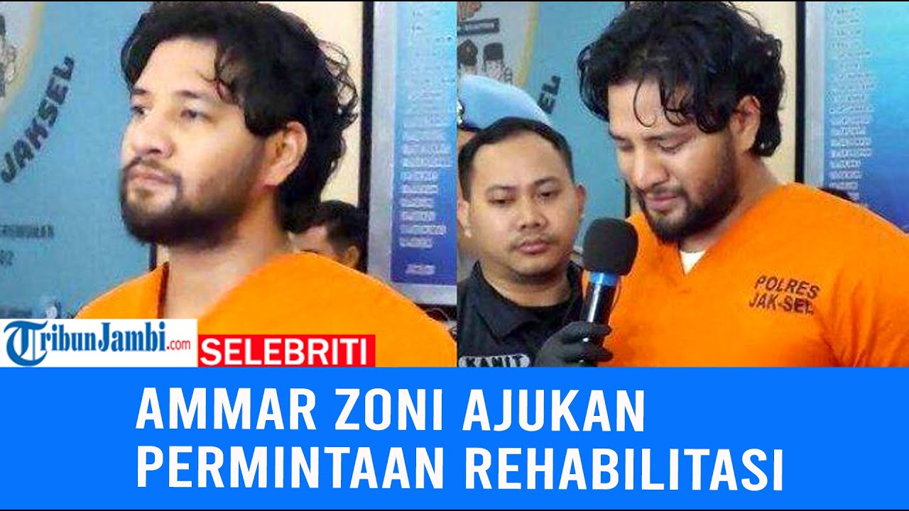 Ammar Zoni Ajukan Permintaan Rehabilitasi - YouTube