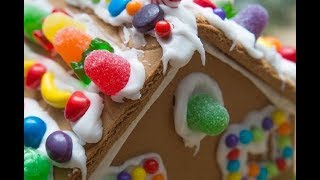 Aldi gingerbread house kit for Christmas