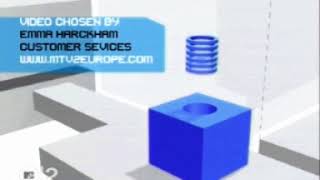 MTV2 Europe - Floating Blocks Ident