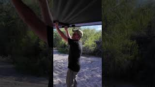 iKamper ExoShell 270 Awning Review: Quick Setup in 112° Arizona Heat!