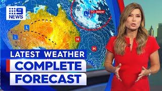 Australia Weather Update: Tropical Cyclone Jasper develops over Solomon Sea | 9 News Australia