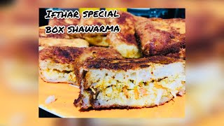 ഷവർമ ബ്രേഡ് ബോക്സ്|| ഇഫ്‌താർ സ്പെഷ്യൽ|| easy shawarma box recipe in Malayalam