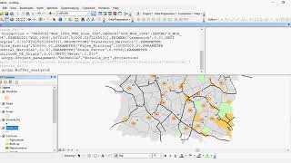 ArcMap Introduction to Python Window ArcPy