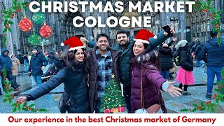 Indian Couple at Cologne Christmas Market | Winter Festival in Germany | Winter Holidays in Europe