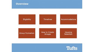 2026-2027 Housing Webinar for Rising Juniors and Seniors
