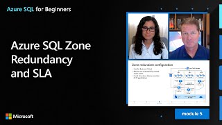 Azure SQL Zone Redundancy and SLA | Azure SQL for beginners (Ep. 50)