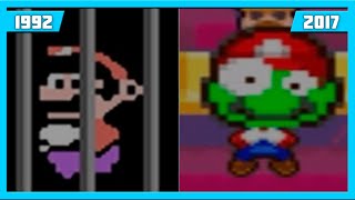 EVOLUTION OF MARIO BEING RESCUED (1992-2017)