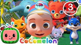 JJ \u0026 Friends Musical Party | Cocomelon - Nursery Rhymes | Fun Cartoons For Kids | Moonbug Kids