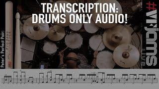VFJams LIVE! - Peter Erskine - Transcription (Drums Only Audio)