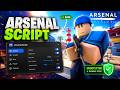 Roblox Arsenal Script 2026 - Aimbot + ESP + Autofarm - Hack GUI No Key