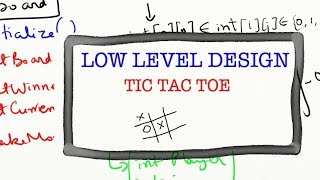 Design Tic Tac Toe: Low Level Design Coding Interview Question