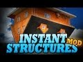 Minecraft | MASSIVE INSTANT STRUCTURES MOD