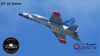 RCAF CF-18 Hornet Demo Team-2024 Quinte International Airshow