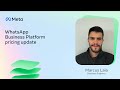 WhatsApp Business Platform Pricing Update