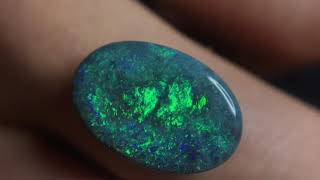 Black Opal from Mintabie South Australia