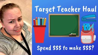 Target Teacher Haul | Summer Is Almost Over | Teacher Stuff