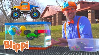 Blippi Sink OR Float Part 2 | Funny Kids Videos | Blippi | Moonbug Kids