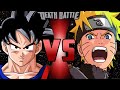 Reacting to Goku V.S. Naruto - (Studio B Animation)