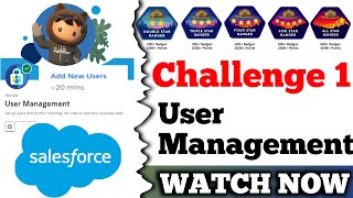 User Management | Salesforce Trailhead | Add New Users | Challenge 1