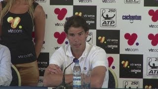Rafael Nadal returns after 8 months out