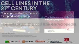 Amos Bairoch - Cell lines in the 21st century symposium