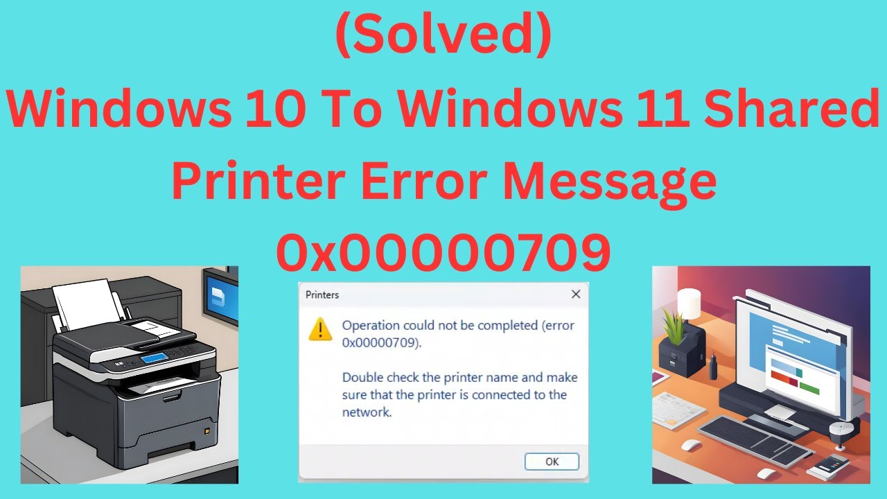 (Solved) Windows 11 Error Message 0x00000709 When Trying To Install ...