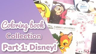 Coloring Book Collection Part 1- DISNEY!