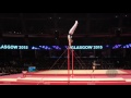 SHAULOV Eduard (UZB) - 2015 Artistic Worlds - Qualifications Horizontal Bar