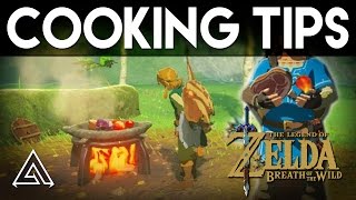 The Legend of Zelda Breath of the Wild Gameplay - Cooking Explained