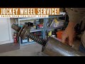 How to service a jockey wheel!