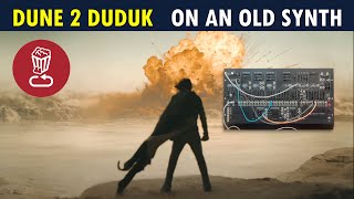 How to synthesize the Dune 2 Duduk on a 50 year old synth (ARP 2600 patch walkth