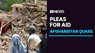 Taliban pleads for international aid after Afghanistan's worst earthquake in two decades | ABC News