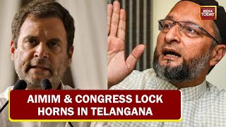 Rahul Gandhi Sounds Poll Bugle In Telangana, Come Contest From Hyderabad, Owaisi Dares Congress MP
