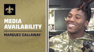 Marquez Callaway on Chris Olave, Starting Faster | New Orleans Saints