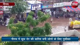 Heavy rain in Nimach