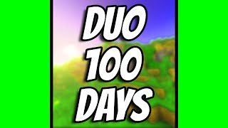 We Survived 100 Days In Hardcore Minecraft - DUO edition