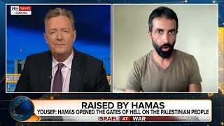 Piers Morgan interviews Hamas founder's son who became a spy for Israel