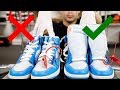 OFF-WHITE x Air Jordan 1 UNC | Real vs Fake