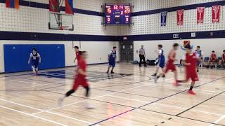 Homenetmen Gamk vs Toronto Homenetmen juvenile basketball In Toronto Game 1 2nd half Nov 25 2017